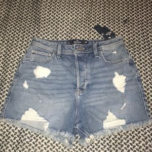 Hollister ultra high rise mom shorts